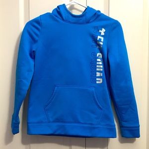 Blue under armer sweater (fit squad)